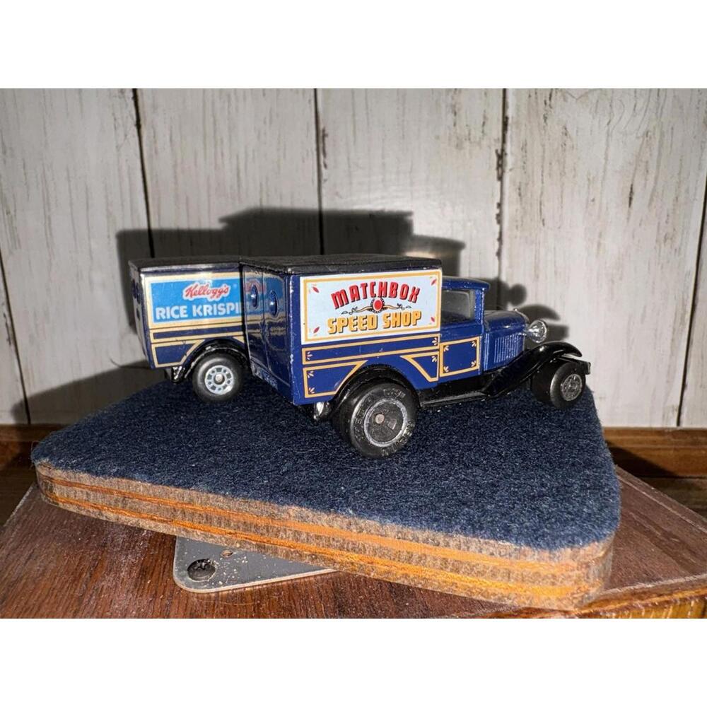 Kellogg’s Rice Krispies And Matchbox (2) Model A Ford Delivery Trucks 1979 - Picture 4 of 12
